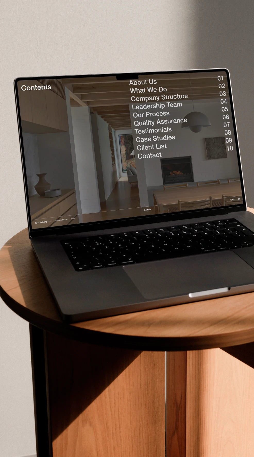 Company Profile Google Slides Template